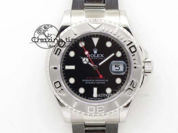 All Markers A3235 on Oyster Bracelet 41 Black Dial Black PVD Best Edition VRF Diamonds DateJust PVD 0128